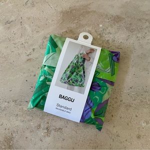 NWT Baggu Standard Reusable Bag - Mixed Greens